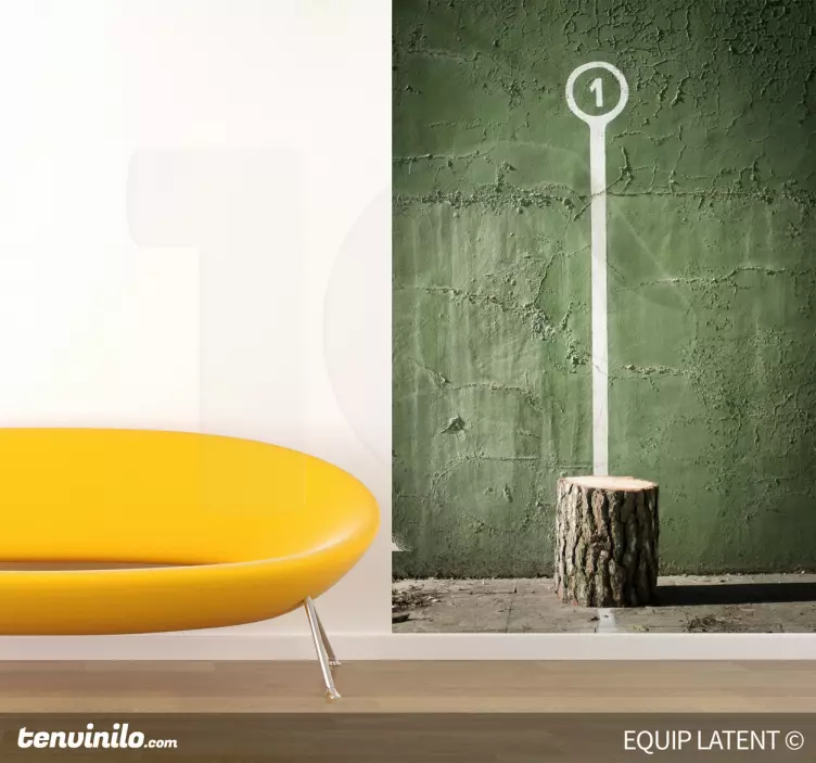 Pelota tuomioistuimen tavaratilan koristeellinen tarra - Tenstickers