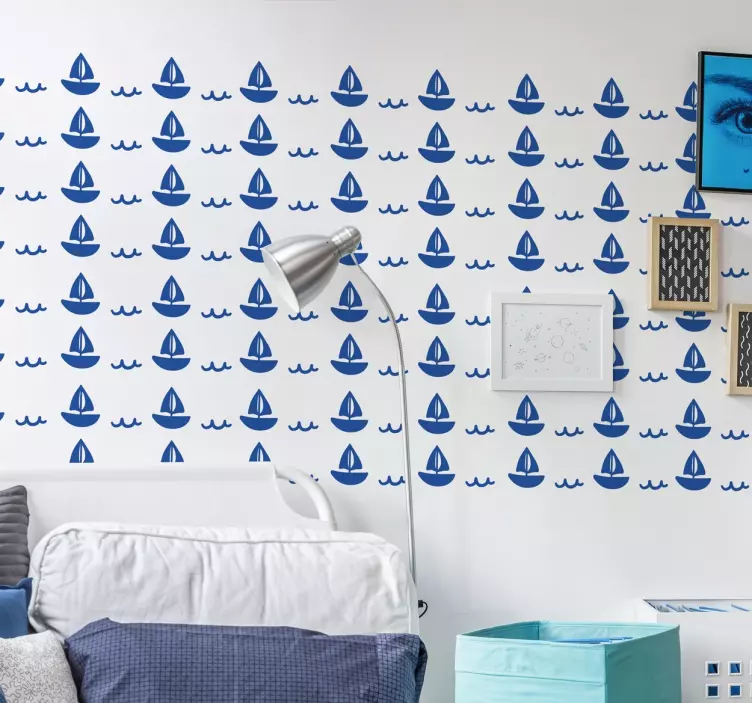 Pieni vene tarra - Tenstickers