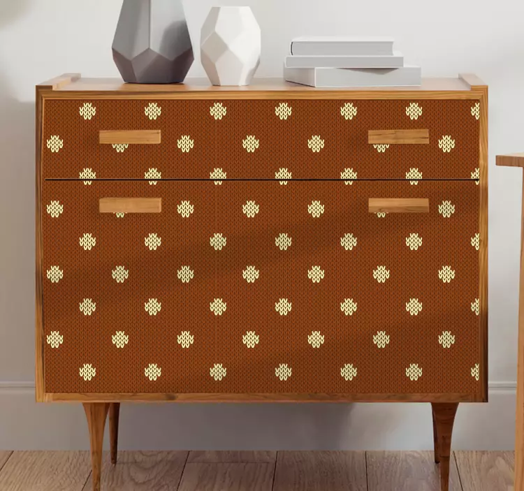 Pilkkuaihe huonekalutarra - Tenstickers