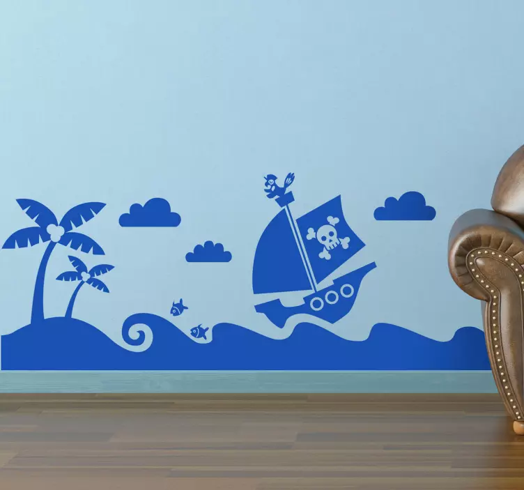 Pirate ship kids tarra - Tenstickers