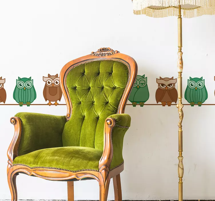 Pöllöt koristereunus - Tenstickers