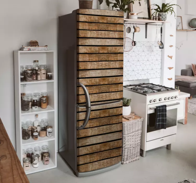 Puupaletti jääkaappitarra - Tenstickers