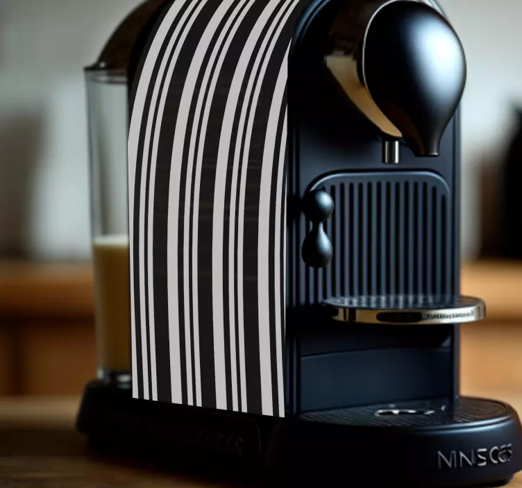 Pystysuorat viivat kodinkonetarra - Tenstickers