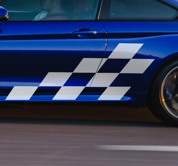 Hieno racing kuva autotarra - Tenstickers