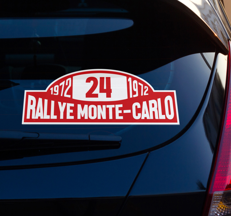 Rallin numero monte-carlo autotarra - Tenstickers