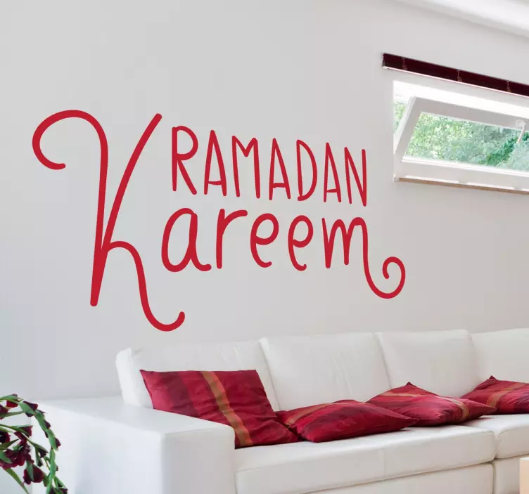 Ramadan kareem -tarra - Tenstickers