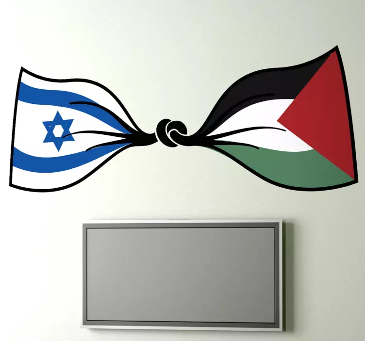 Hieno rauha israel palestiina Lipputarra - Tenstickers