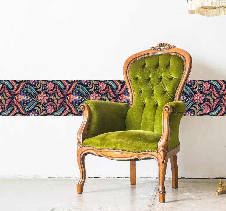 Retro koriste olohuone seinän sisustus - Tenstickers