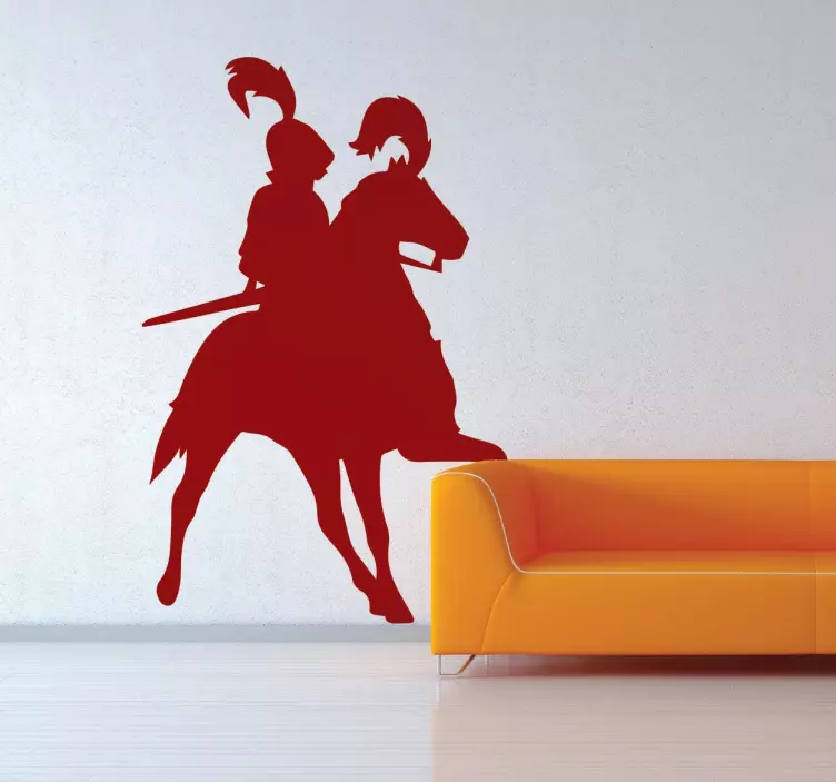 Ritari hevostarrassa - Tenstickers