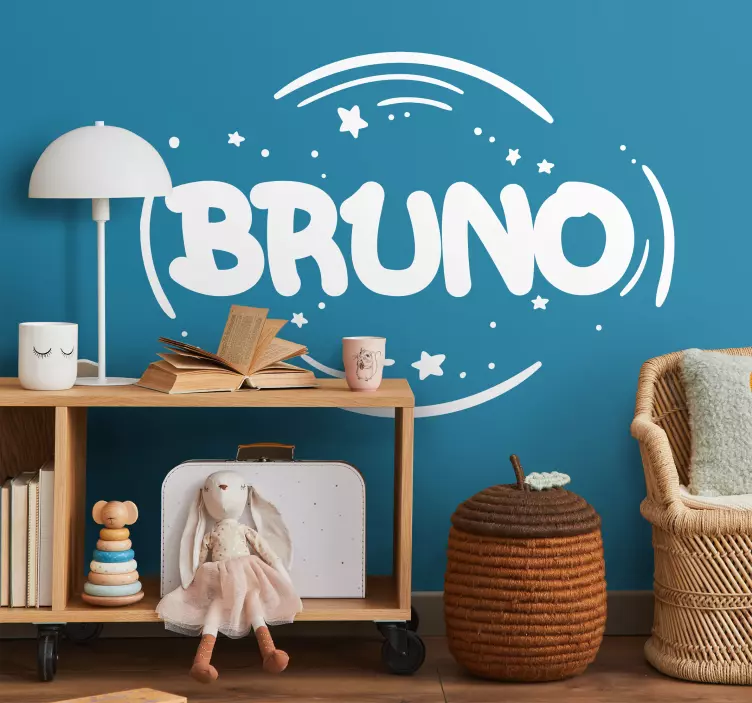 Rohkea henkilökohtainen nimi tekstitarra - Tenstickers