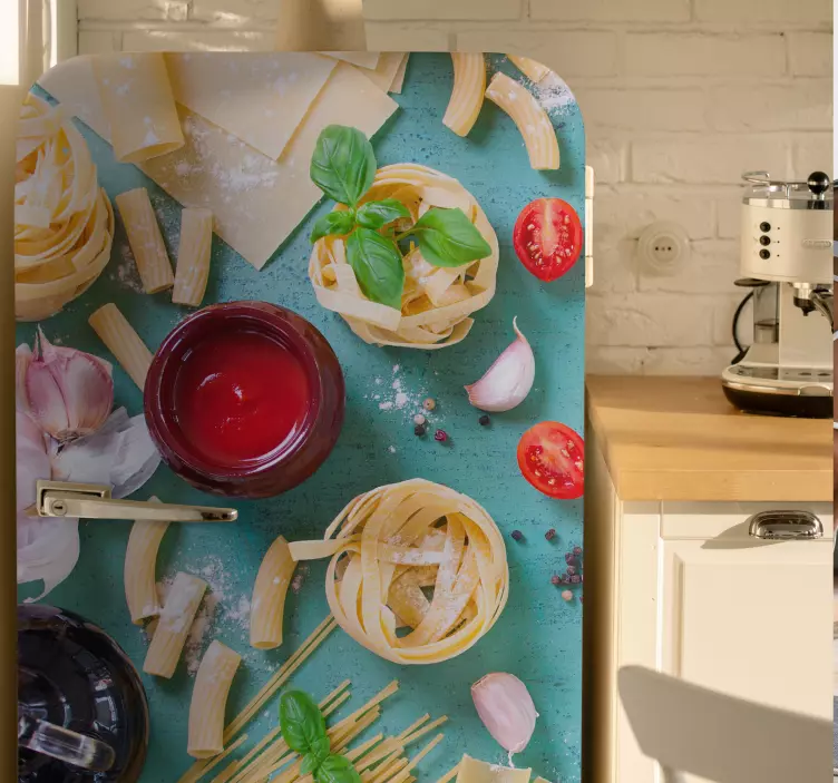 Ruoka-aiheinen jääkaappitarra - Tenstickers