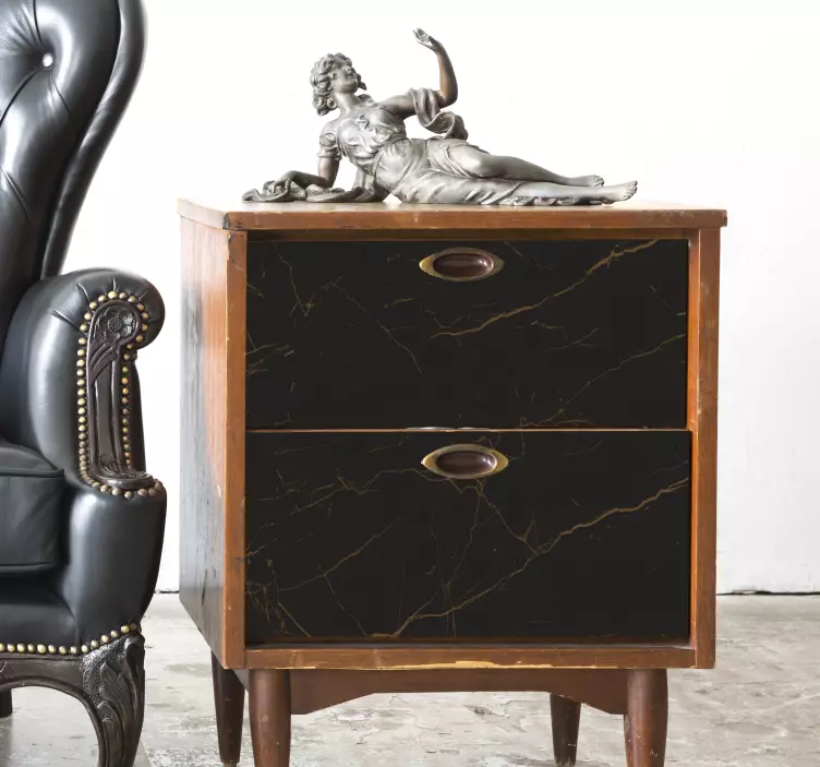 Kaunis ruskea marmori rakenne huonekalutarra - Tenstickers