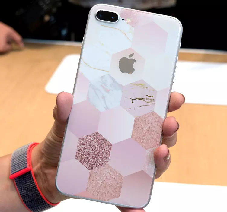 Ruusuväri (iphone) iphone-tarra - Tenstickers