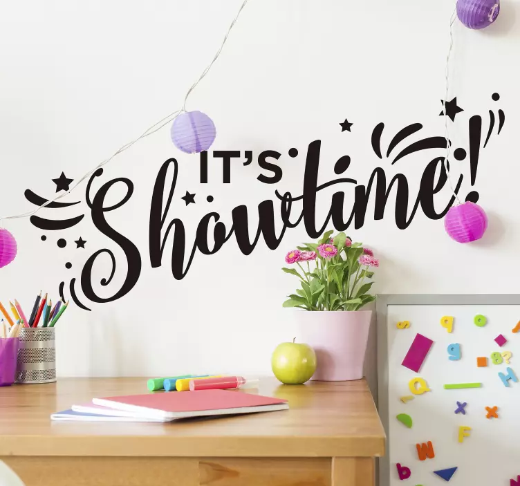 Se on esitysaikateksti - Tenstickers