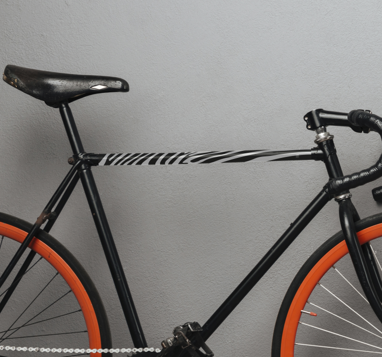 Seeprankuvioinen pyörätarra - Tenstickers