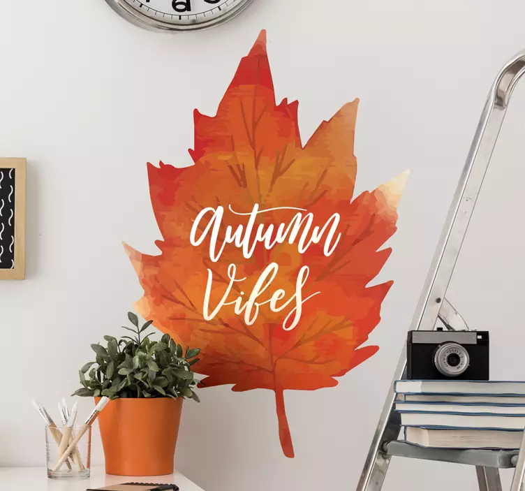 Sisustustarra Autumn Vibes - Tenstickers