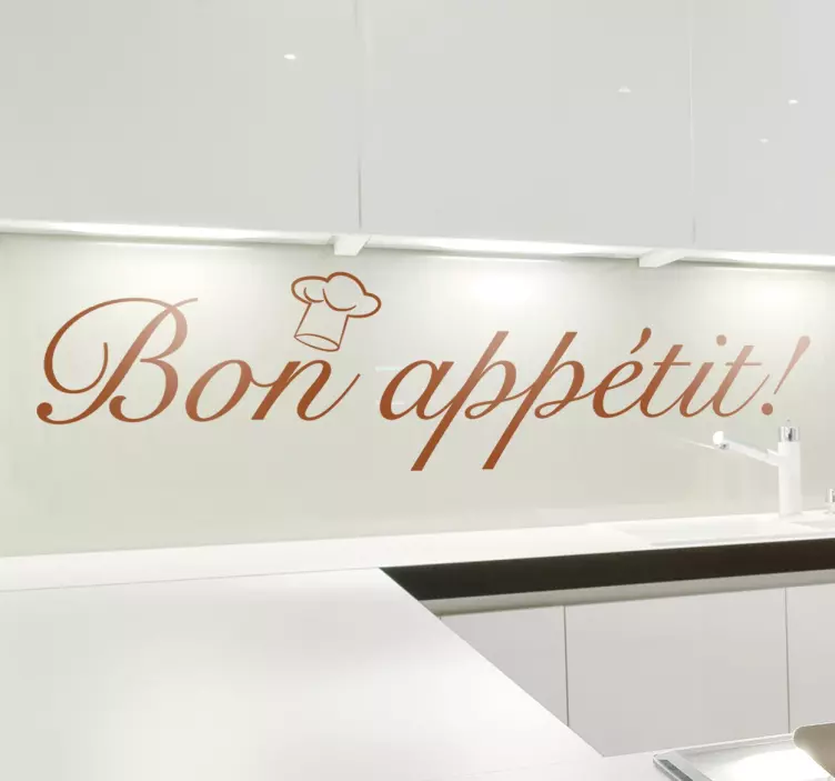 Sisustustarra bon appetit - Tenstickers