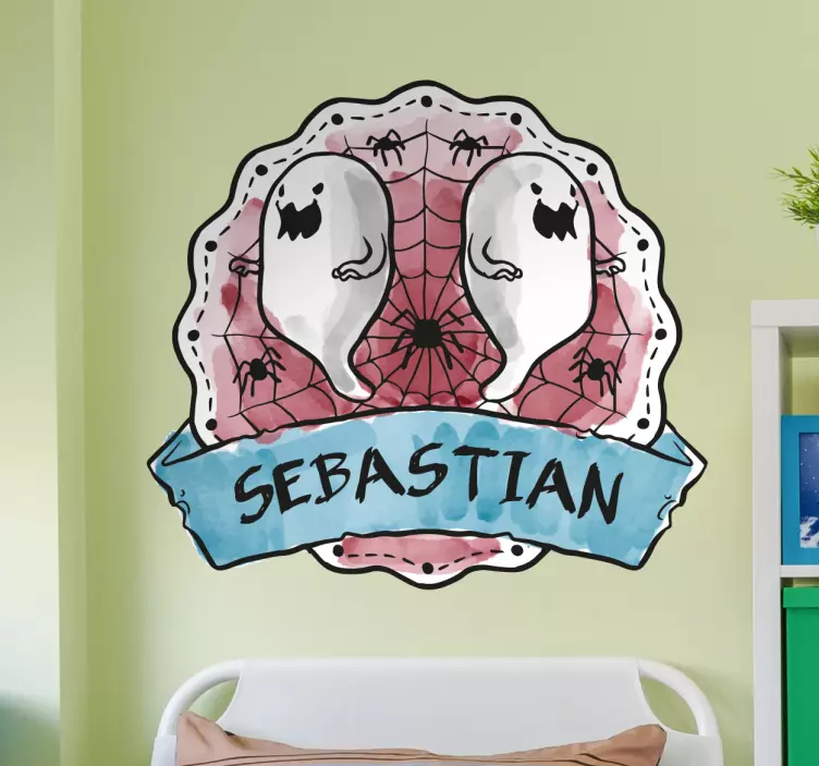 Halloween sisustustarra nimellä - Tenstickers