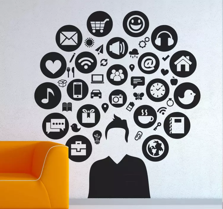 Sisustustarra sosiaalinen media - Tenstickers