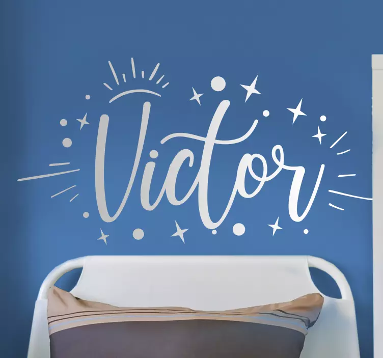 Tähdet nimellä tekstitarra - Tenstickers