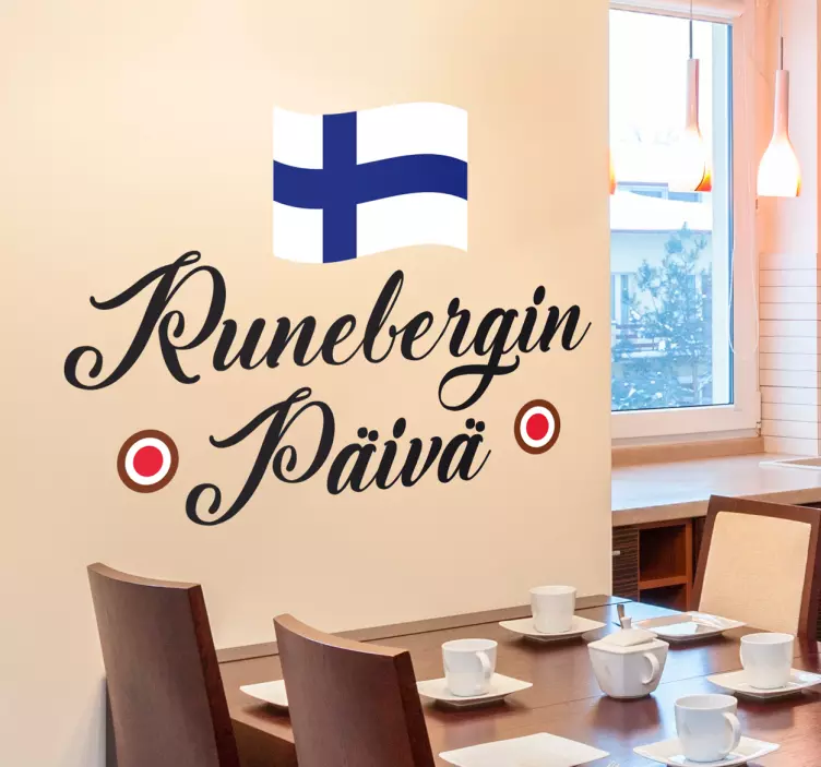 Tarra Runebergin päivä - Tenstickers