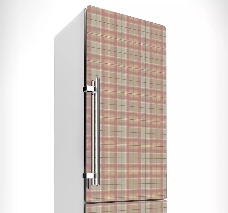 Tartan Tekstuuri Jääkaappitarra - Tenstickers