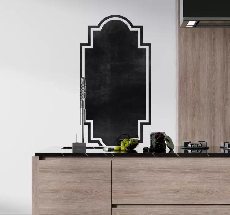 Taululle kodinkoneet kirjoittaa tarra - Tenstickers