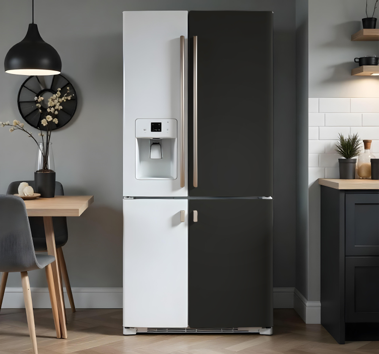 Täysin musta jääkaappitarra - Tenstickers