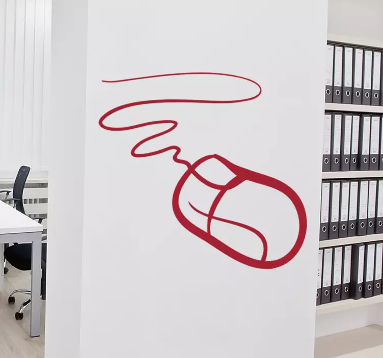 Tietokoneen Hiiri Seinätarra - Tenstickers