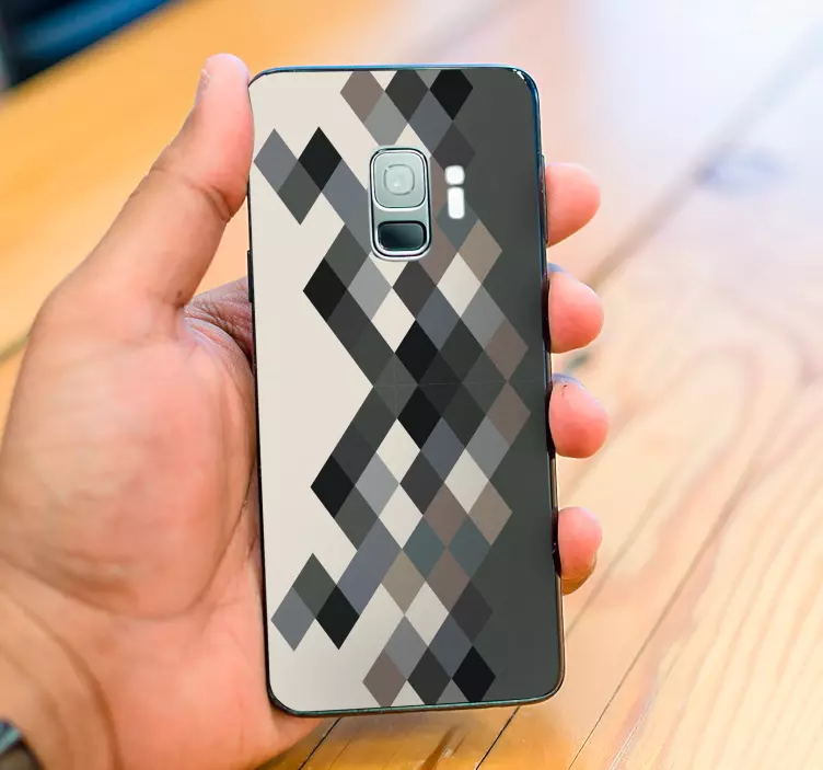 Timanttikuvio Samsung tarra - Tenstickers