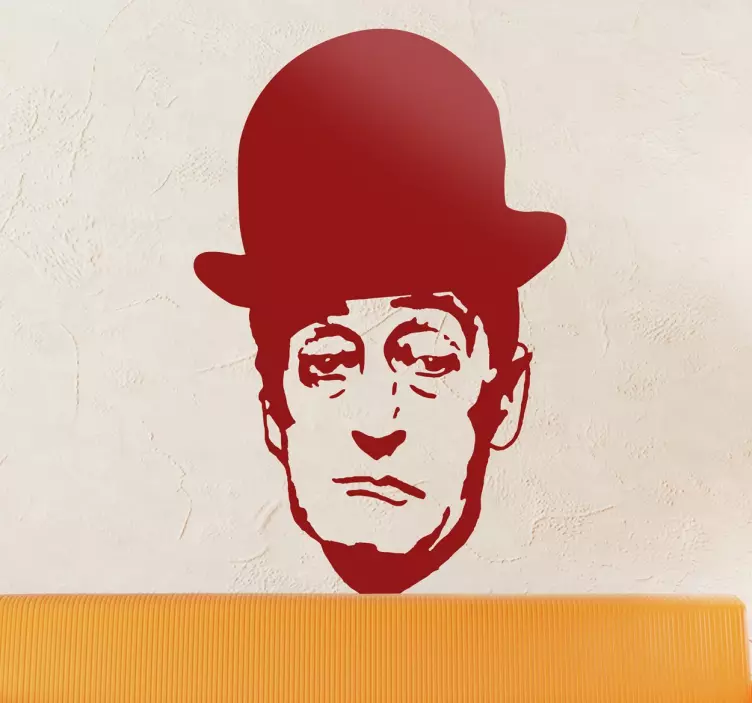 Toto muotokuva Kuuluisan henkilön tarra - Tenstickers