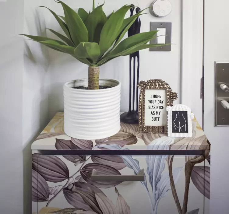 Trooppiset kasvit xxl Huonekalutarrat - Tenstickers