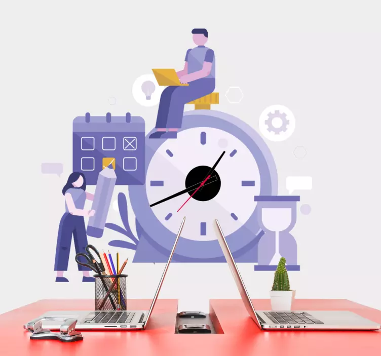 Tuottavuusajanhallinta esinetarra - Tenstickers