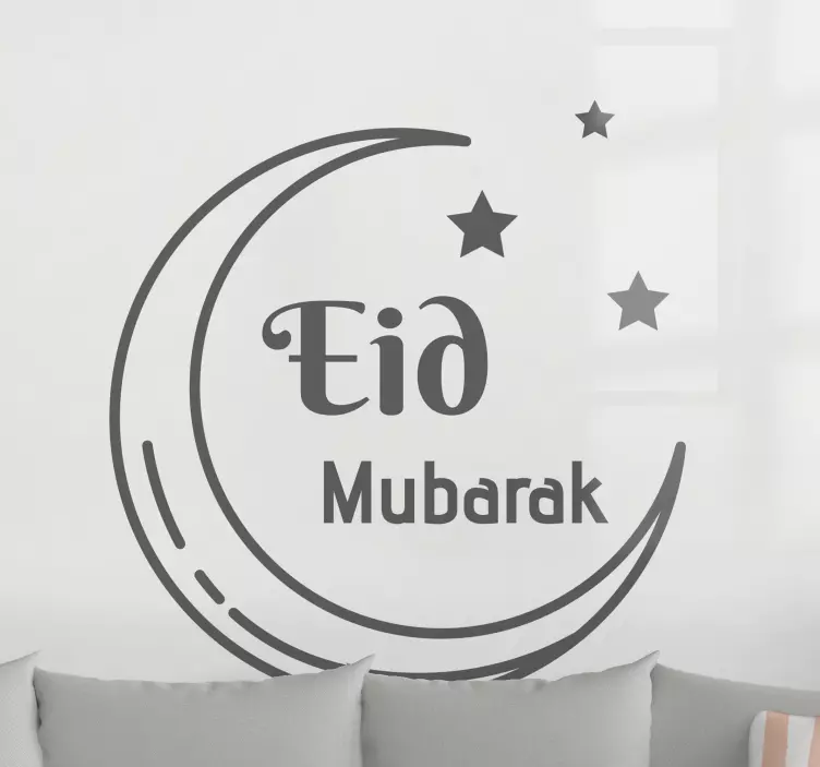 Tyylikäs eid mubarak Arabitarrat - Tenstickers
