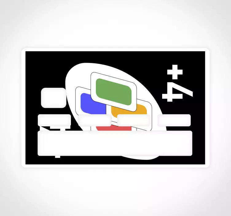 Uno -värikorttimalleja Luottokorttitarra - Tenstickers