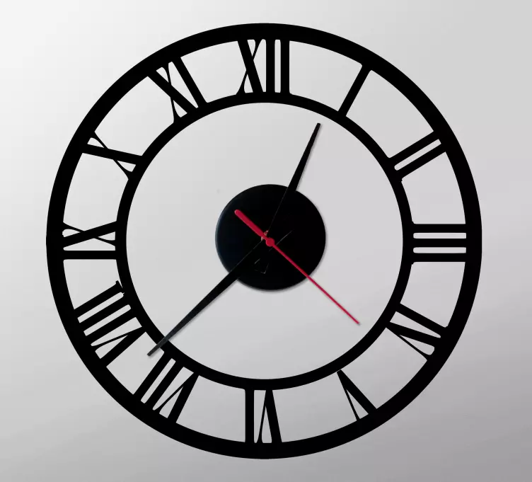 upeat roomalaiset numerot kellotarra - Tenstickers