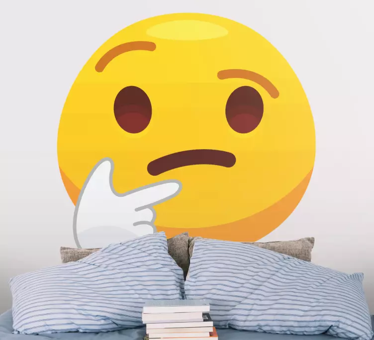 Utelias emojisuunnittelu Seinätarra - Tenstickers