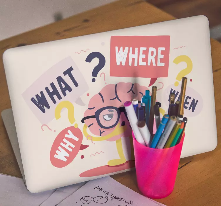 Uteliat aivohahmotläppäritarra - Tenstickers