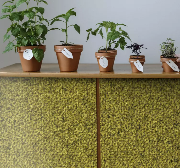 Valaiseva kuvio Huonekalutarrat - Tenstickers