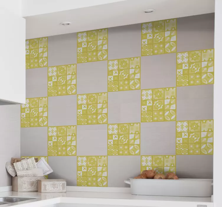 Valaiseva pantoni kaakelitarra - Tenstickers