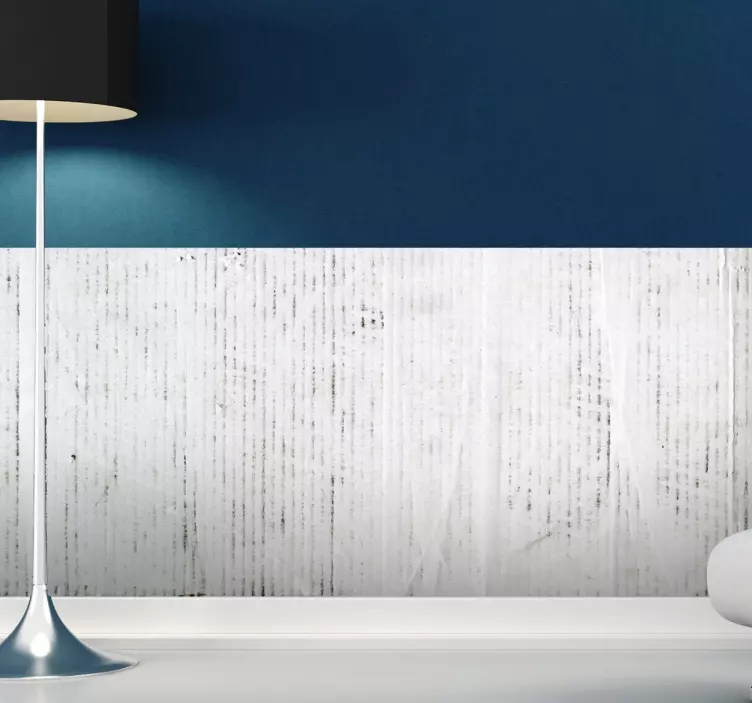 Valkoinen pahvi vinyylilevy - Tenstickers