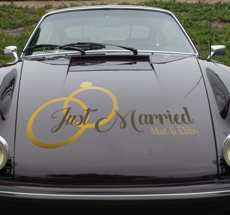 Kaunis vastanaineet häätarra - Tenstickers