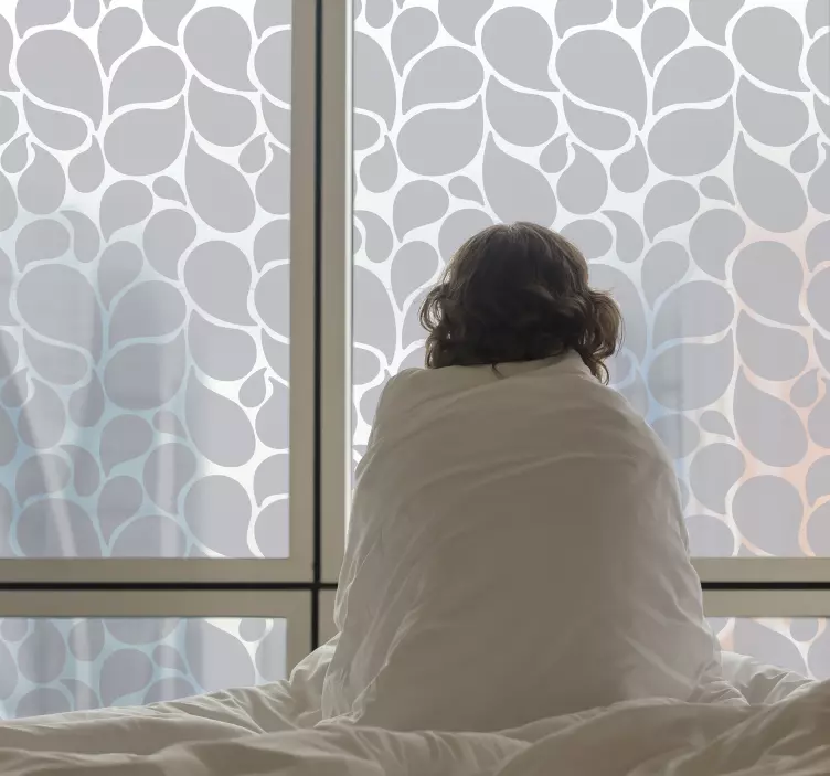 Vesipisaroiden ikkuna tarra - Tenstickers