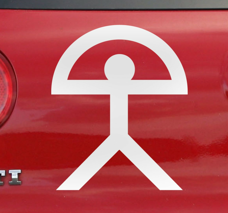 Vinilos almería symbolo indalo dinosaurus tarra - Tenstickers