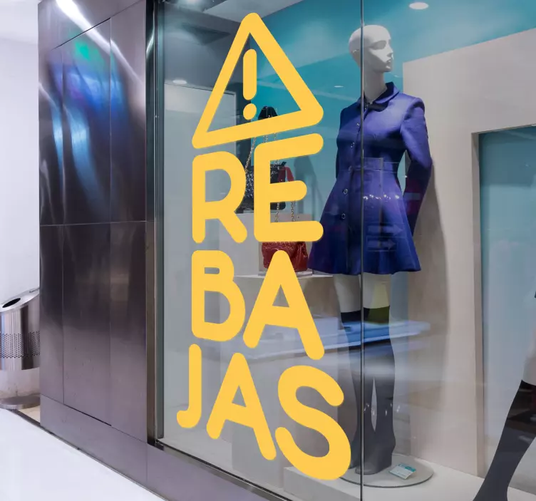 Vinilos para tiendas de rebajas alennustarra - Tenstickers