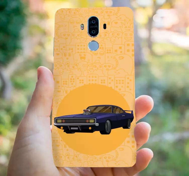 Vintage-kilpailun suunnittelu Huawei tarra - Tenstickers