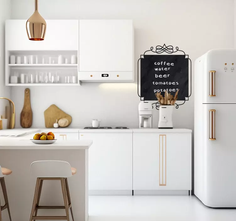 Vintage-neliötaulu vintagetarra - Tenstickers