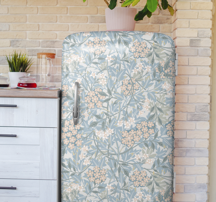 Vintage päivänkakkara kukka jääkaappitarra - Tenstickers