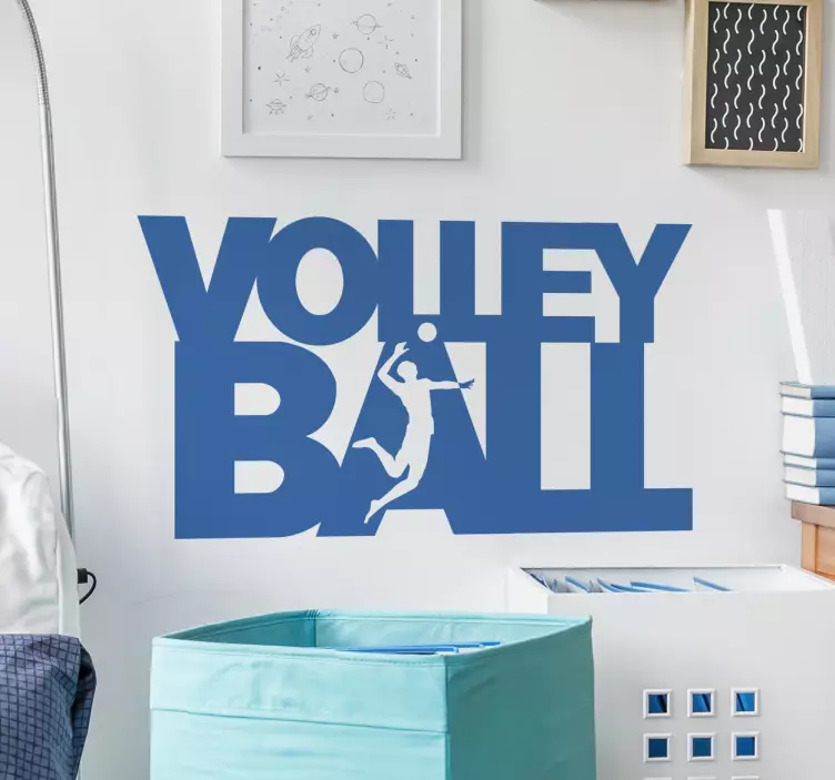 Volley ball tekstitarra - Tenstickers