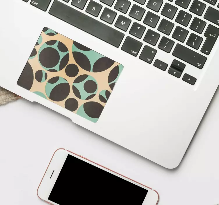 Ympyräkuvio ohjauslevy tarra - Tenstickers